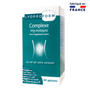 Lyoproform Complexe Mg-biotiques, association de probiotiques avec du magnésium marin 100% naturelle