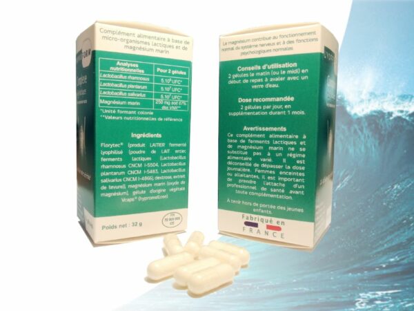 Complexe MG-biotiques avec magnesium marin