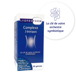 Probiotiques Lyoproform. les compléments alimentaires riches en lactobacillus rhamnosus CNCM I-5504, lactobacillus plantarum CNCM I-5483 et lactobacillus salivarius CNCM I-4866