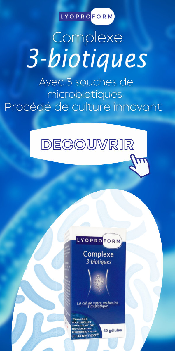 Gamme de compléments alimentaires probiotiques naturels français