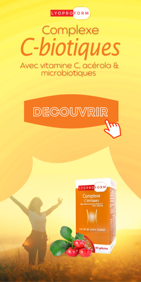 Complément alimentaire probiotique vitamine C