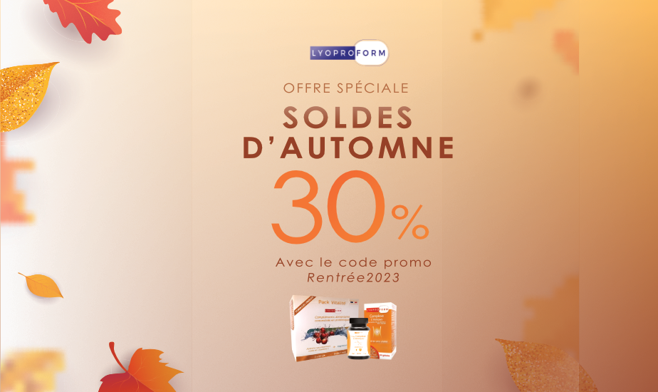 Soldes promotionnelles compléments alimentaires probiotiques