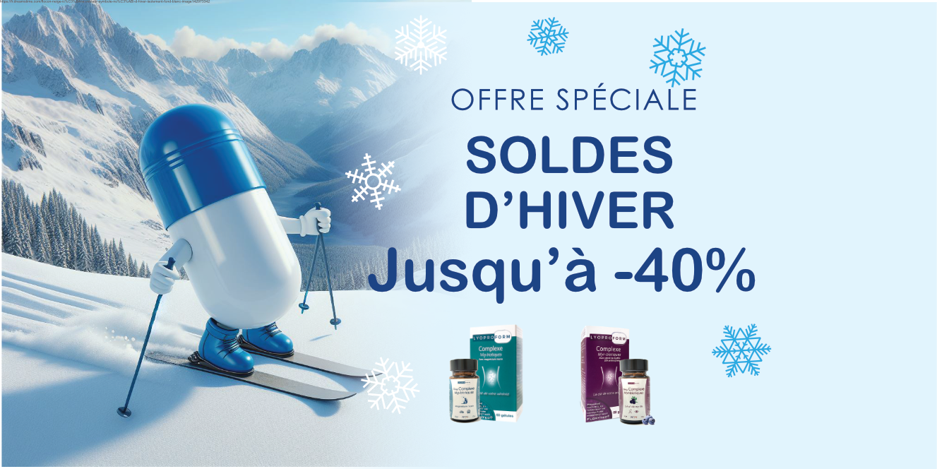 Soldes d'hiver 2025 sur le probiotiques Lyoproform